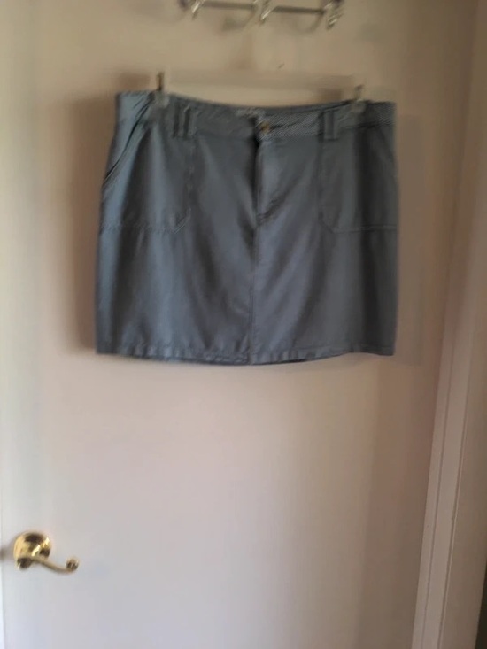 Dresses & Skirts - Casual Light Blue Denim Mini Skirt